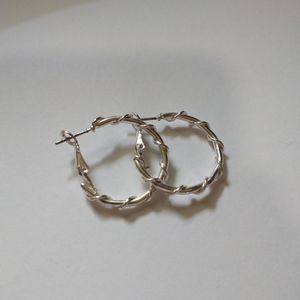 💥5/$25 small textured hoops